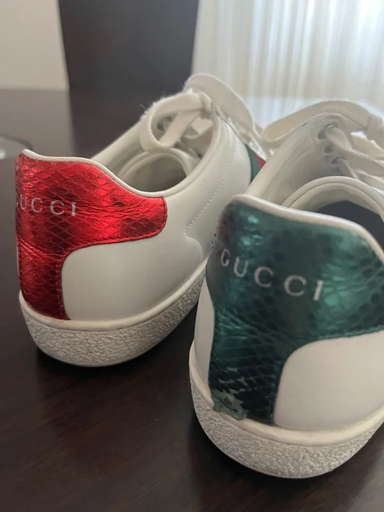 Authentic Gucci Ace Leather Sneaker
Women's size 34.5 (fits 35-35.5) - Picture 4 of 11